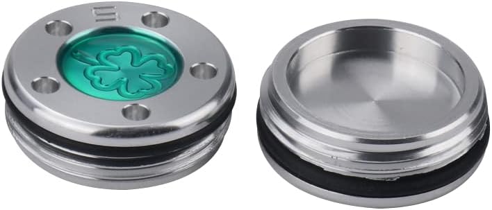 SEACLOUD Golf Custom Putter Screws Weights Green Lucky Four-Leaf 2PCS(5g 10g 15g 20g 25g 30g 35g 40g 45g) Compatible with Titleist Scotty Cameron Golf Club Heads Putters Newport - Image 2